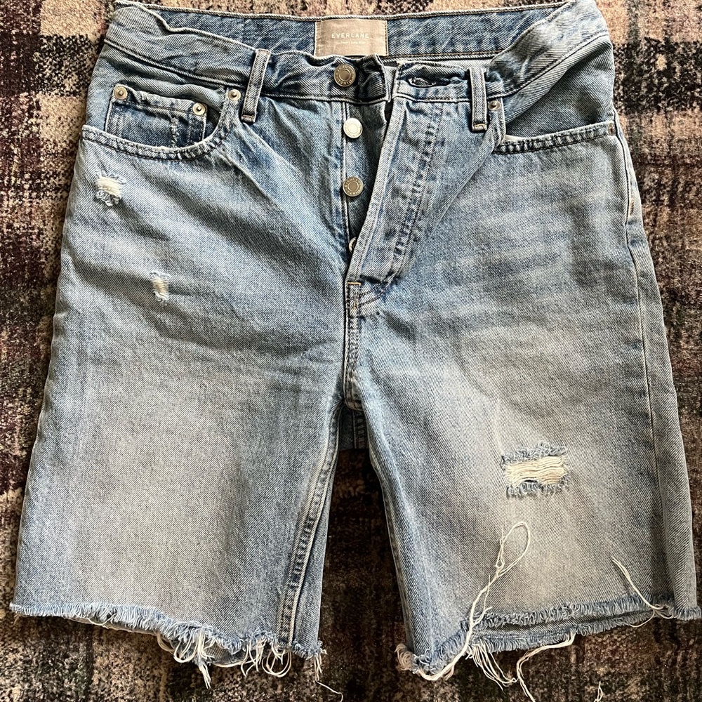 Women’s Everlane The Cheeky Long Short Size 26